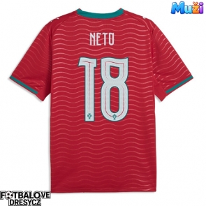 Portugalsko Pedro Neto #18 Domácí Dres MS 2026 Krátký Rukáv